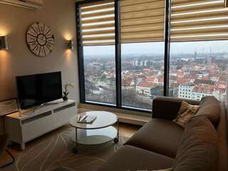 Апартаменты Old Town Panorama Apartments Клайпеда Апартаменты с 1 спальней-3