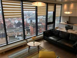 Апартаменты Old Town Panorama Apartments Клайпеда Апартаменты с 1 спальней-11