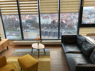 Апартаменты Old Town Panorama Apartments Клайпеда Апартаменты с 1 спальней-16